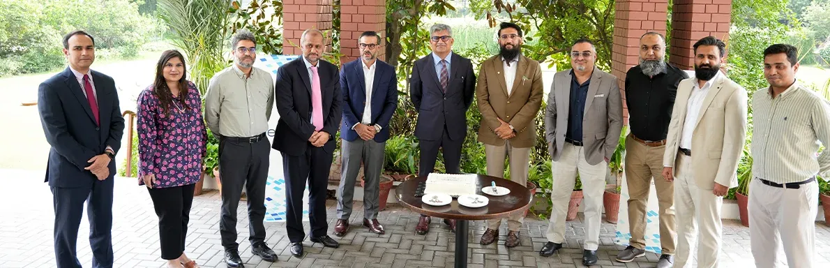 Devsinc and IGI Insurance teams at the Phase 1 Go-Live event in Lahore