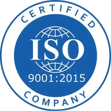 ISO 9001:2015 certified