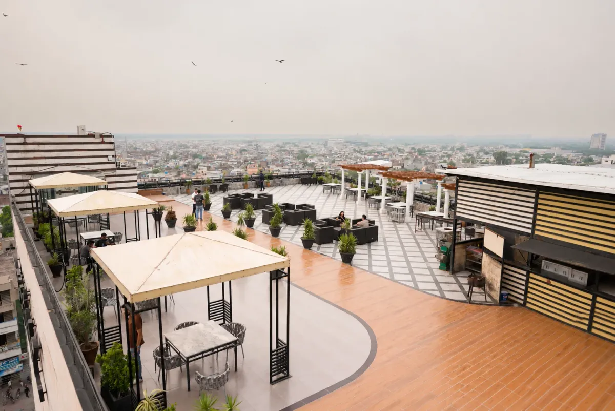 Restaurant en terrasse