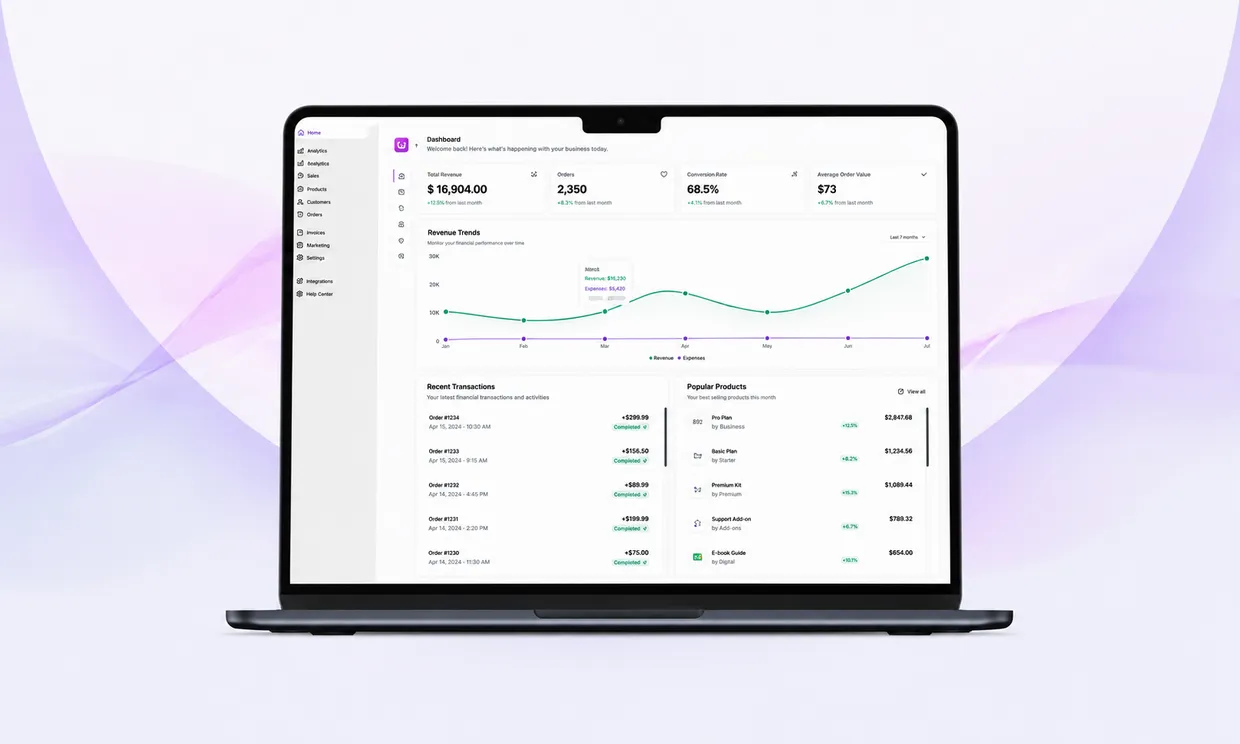 UnumPay — Unified Dashboard