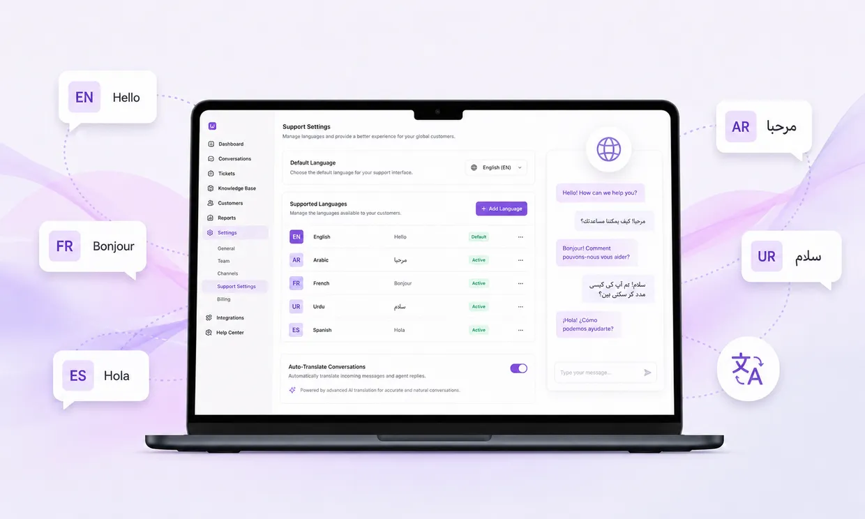 UnumPay — Multi-Language Support