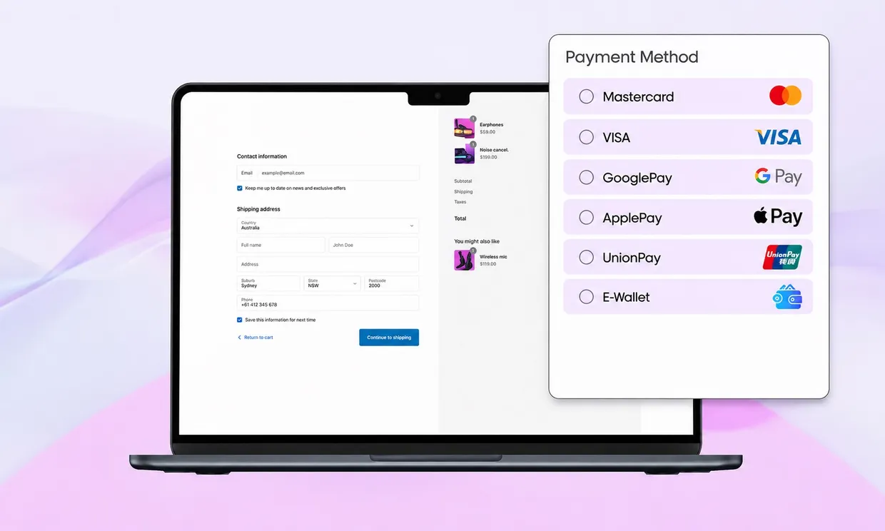 UnumPay — Installation simple et rapide